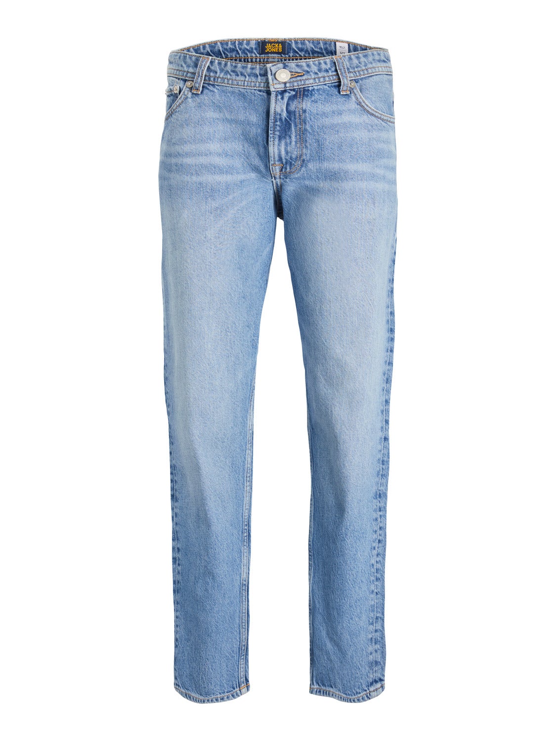 JACK & JONES Herren Jeans JJIChris - Locker Geschnittene Denim-Jeans