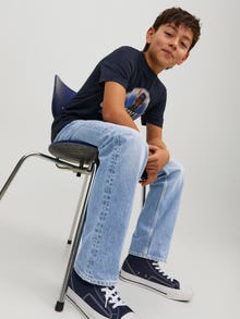 JJICHRIS JJORIGINAL CJ 920 Relaxed Fit Jeans For boys, Medium Blue