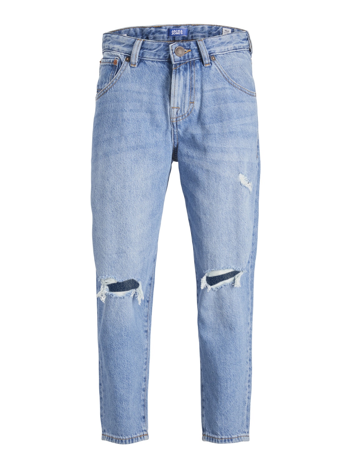 Jack & Jones JJIFRANK JJLEEN MF 156 SN Tapered fit farmer Ifjúsági -Blue Denim - 12229495