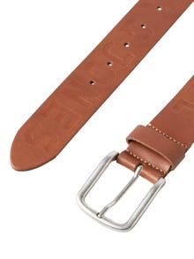 Jack & Jones Leather Belt -Cognac - 12229512