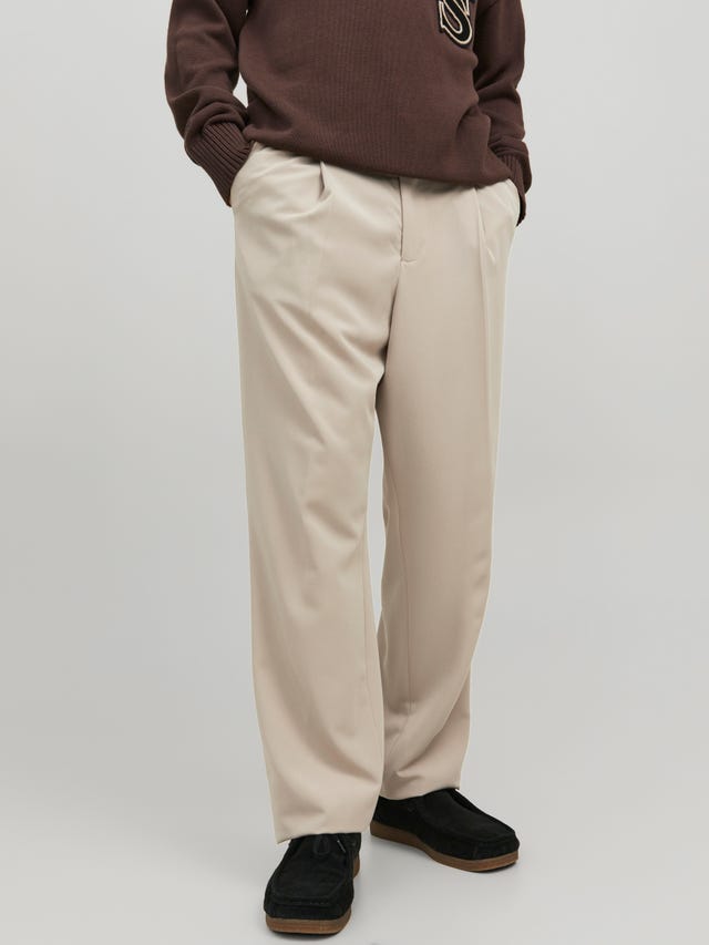 Jack & Jones Wide Fit Plátěné kalhoty Chino - 12229566