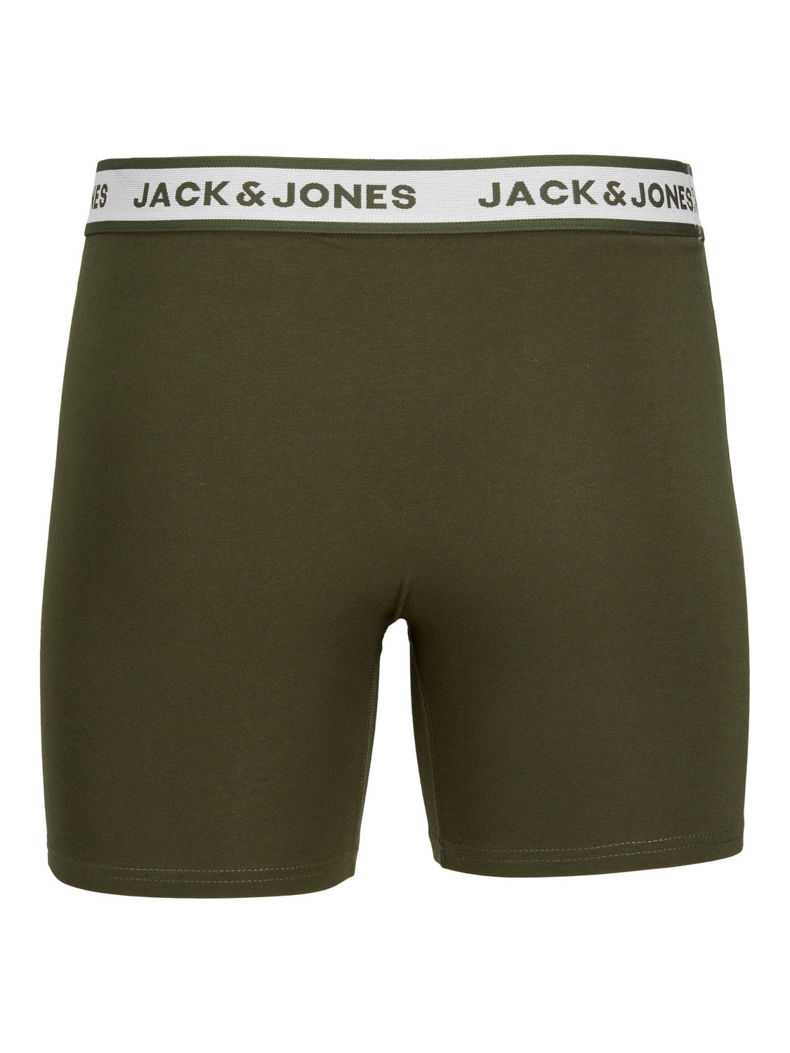 Jack & Jones 5-συσκευασία Κοντά παντελόνια τύπου μπόξερ -Light Grey Melange - 12229569