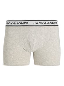 Jack & Jones Pack de 5 Boxers -Light Grey Melange - 12229569