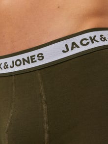 Jack & Jones 5-συσκευασία Κοντά παντελόνια τύπου μπόξερ -Light Grey Melange - 12229569