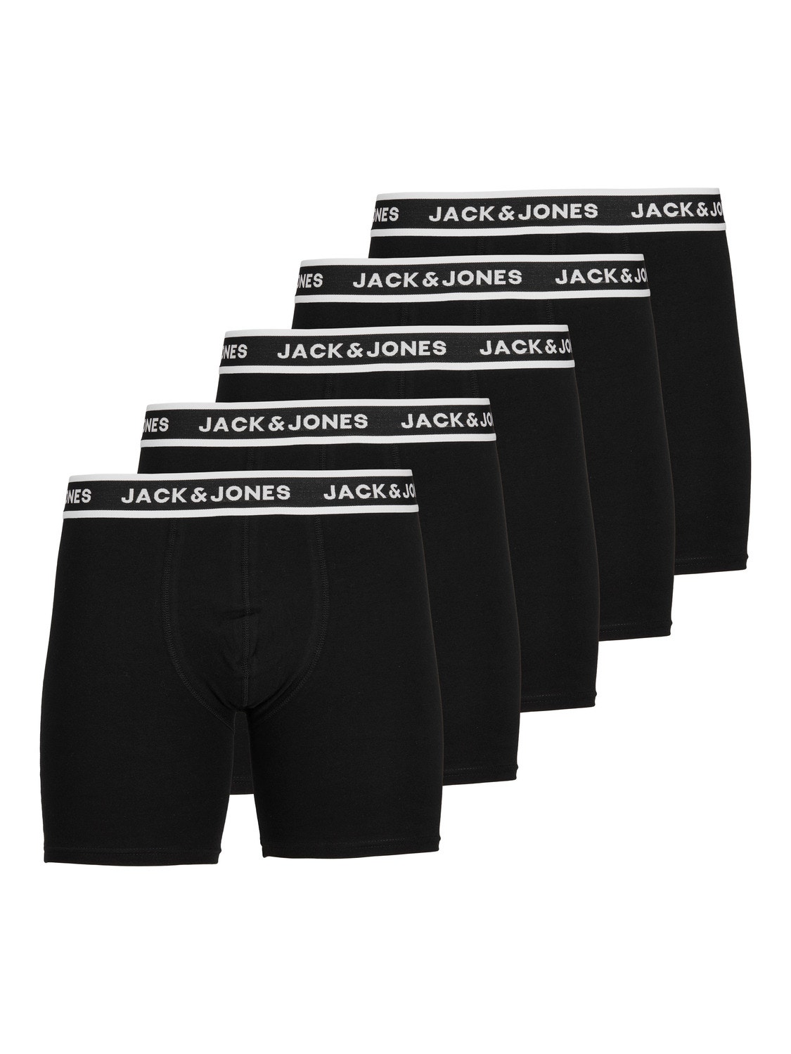 5-pack Boxer briefs, Black