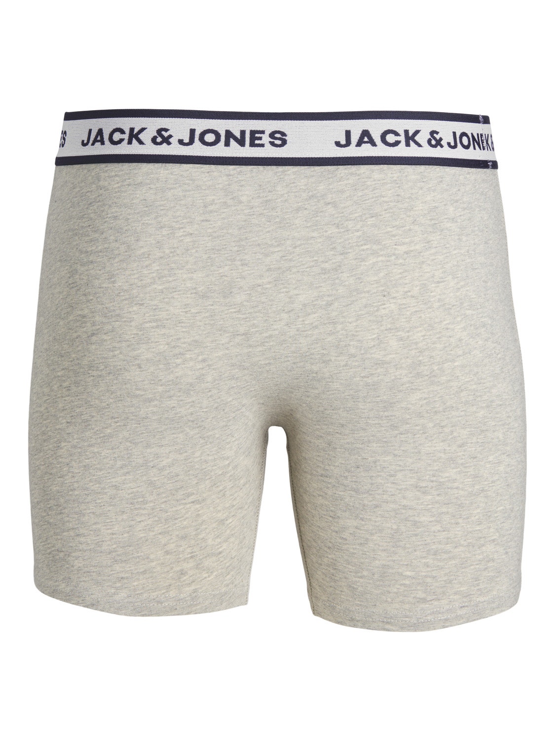 Jack & Jones 3-balení Spodky -Light Grey Melange - 12229576