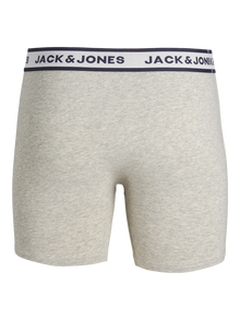 Jack & Jones 3-pakkainen Bokserit -Light Grey Melange - 12229576
