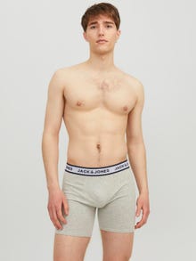 Jack & Jones 3-pakkainen Bokserit -Light Grey Melange - 12229576