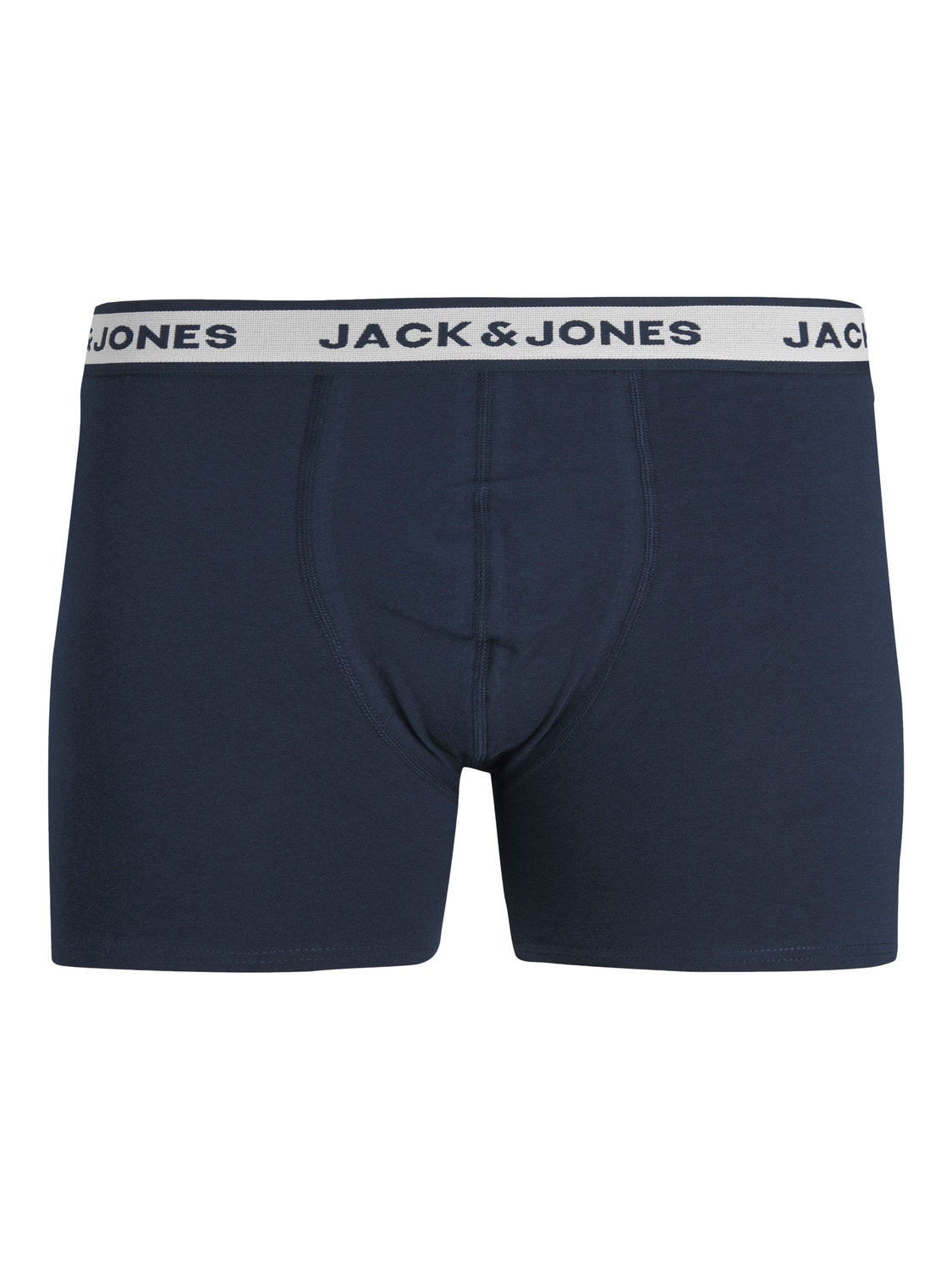 Jack & Jones 3-balení Spodky -Light Grey Melange - 12229576