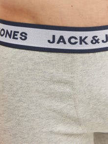 Jack & Jones 3-pak Wąskie boskerki -Light Grey Melange - 12229576