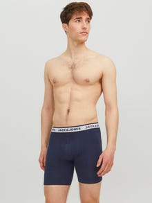 Jack & Jones 3-pak Krótkie bokserki -Light Grey Melange - 12229576