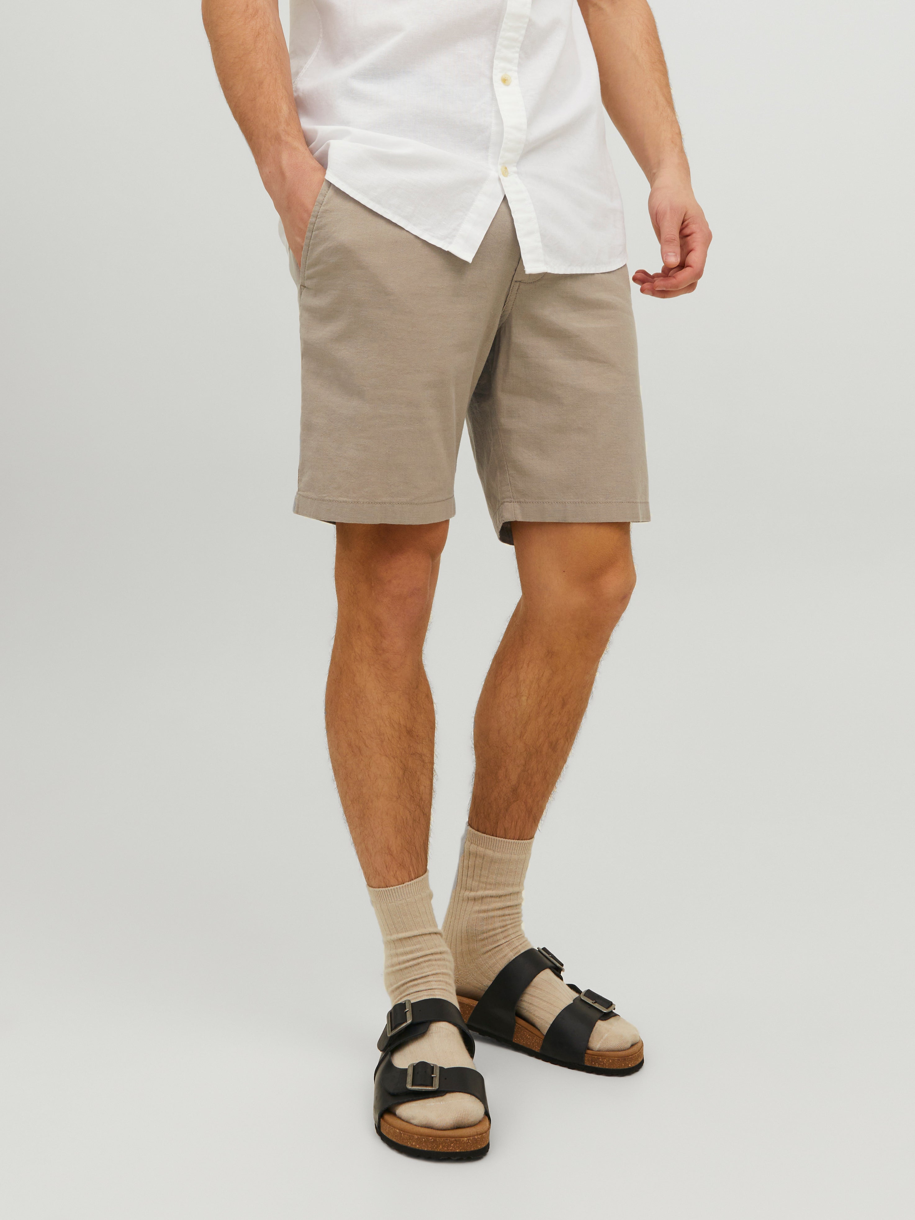 Jack & Jones Short chino Regular Fit -Crockery - 12229629