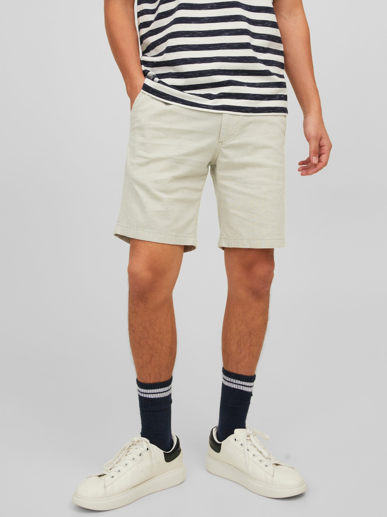 Jack & Jones Short chino Regular Fit -Wrought Iron - 12229629