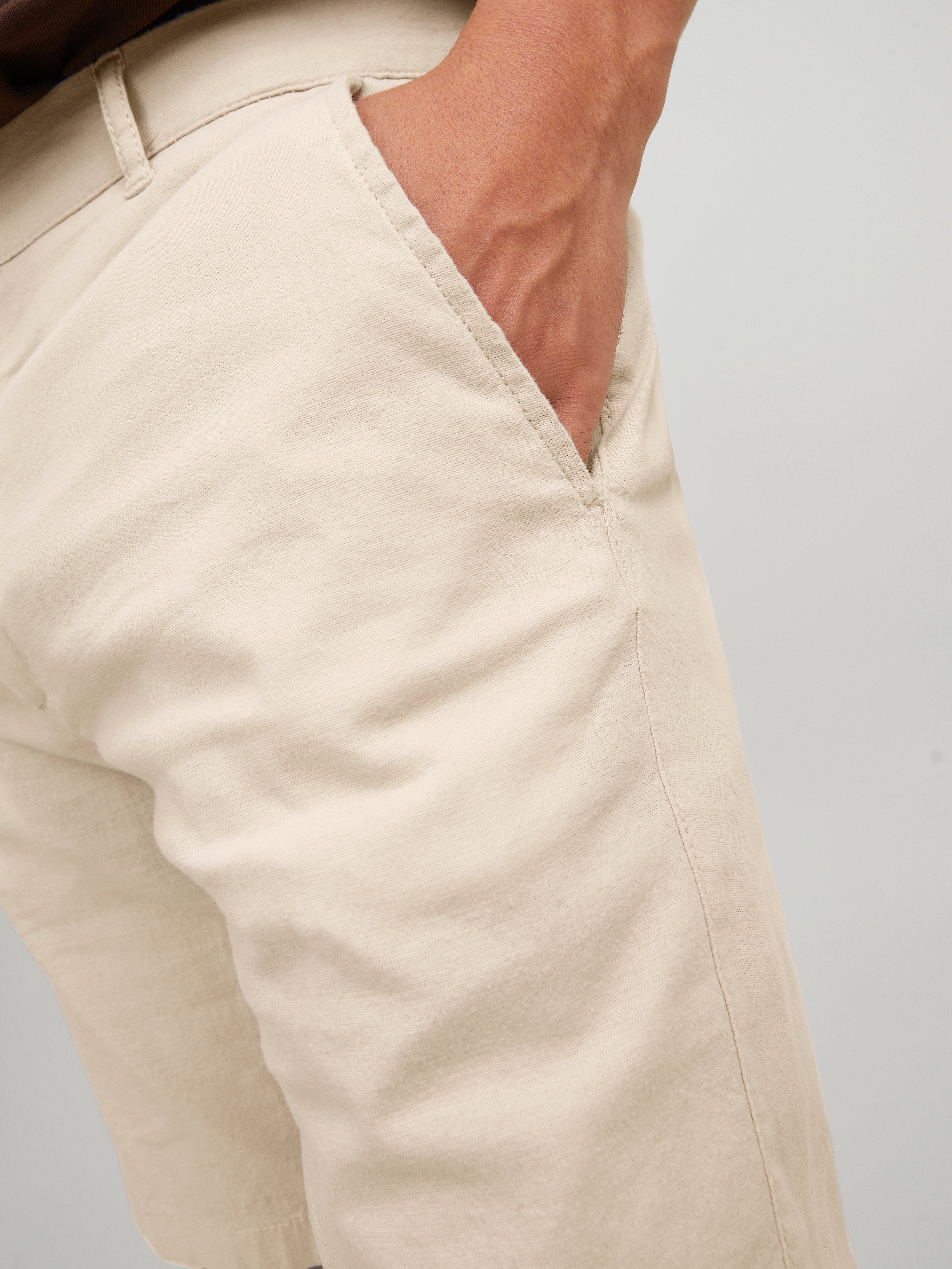 Pantalon chino slack - beige - IKKS - Prix doux Homme/Pantalon, jean,  bermuda, short de bain - Lora