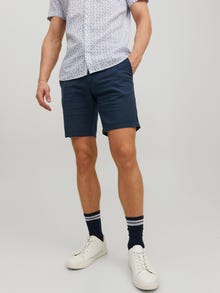 Jack & Jones Klasikinis kirpimas Chino šortai -Navy Blazer - 12229629