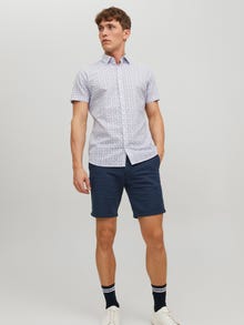 Jack & Jones Klasikinis kirpimas Chino šortai -Navy Blazer - 12229629