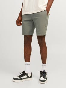 Jack & Jones Klasikinis kirpimas Chino šortai -Deep Lichen Green - 12229629