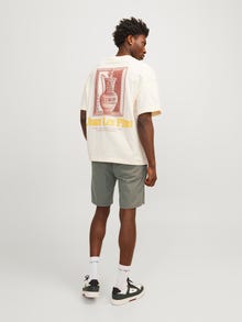 Jack & Jones Klasikinis kirpimas Chino šortai -Deep Lichen Green - 12229629