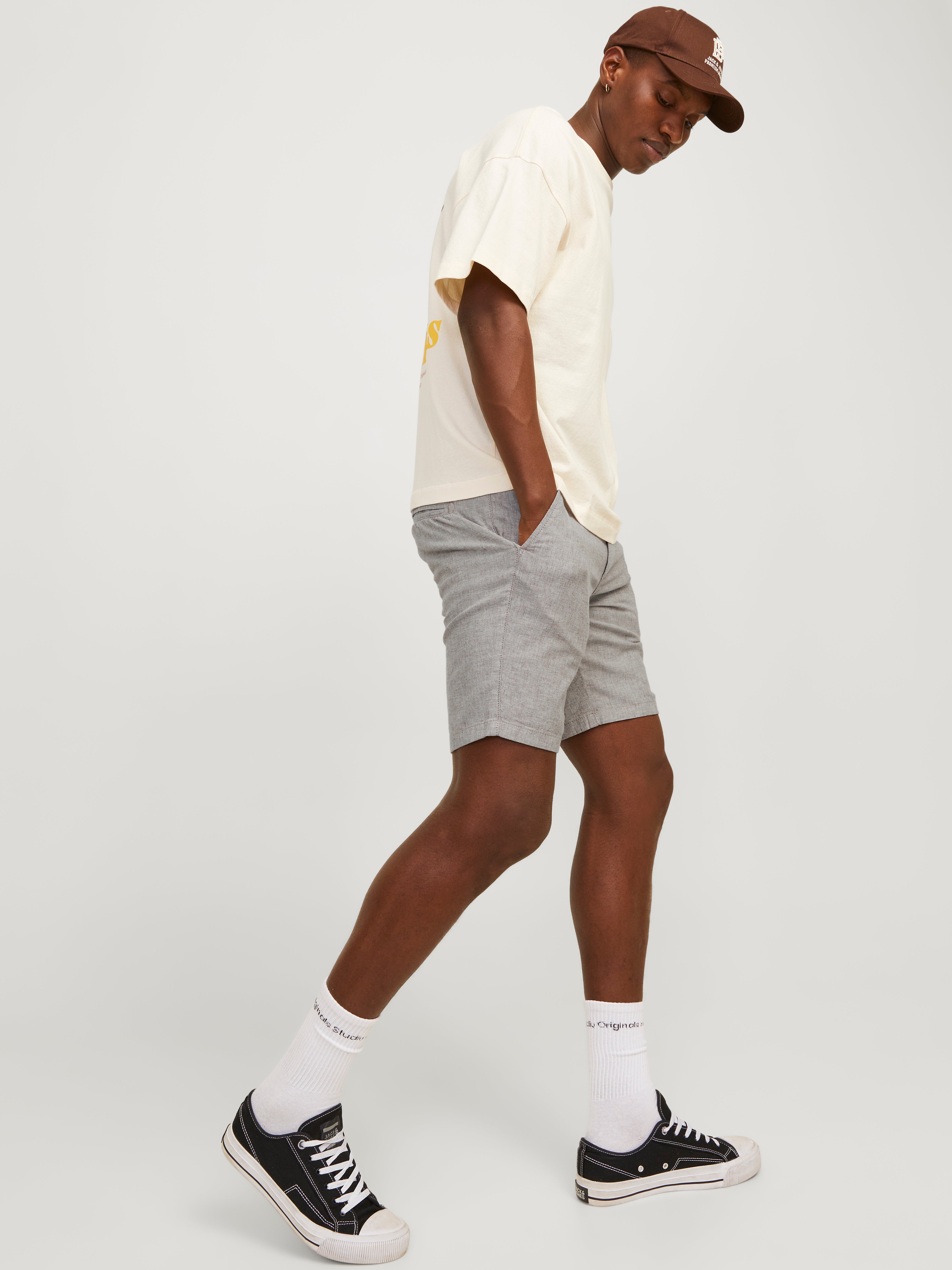 Jack & Jones Regular Fit Chino Shorts -Bungee Cord - 12229629