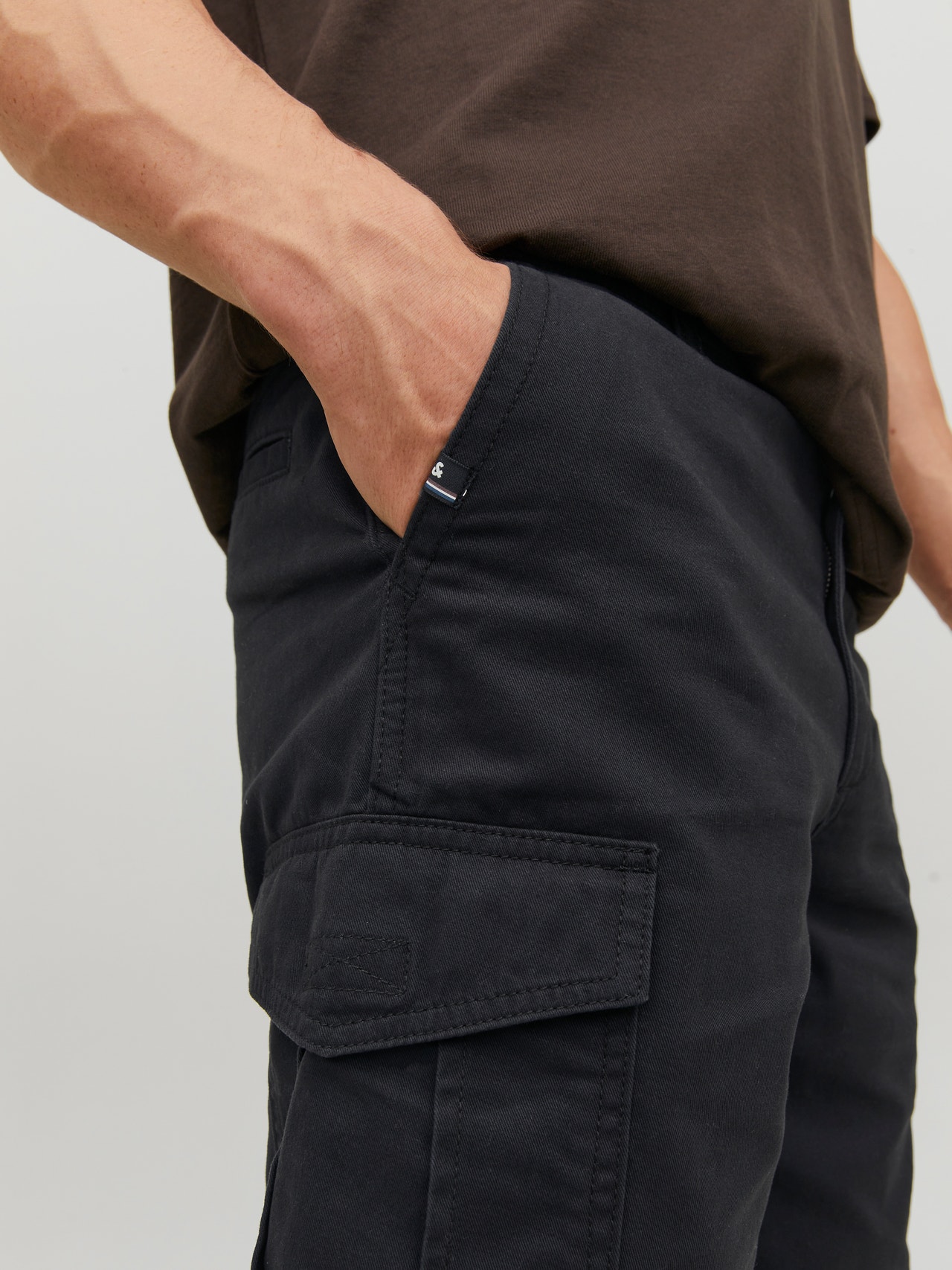 Jack & Jones Regular Fit Cargo shorts -Black - 12229650