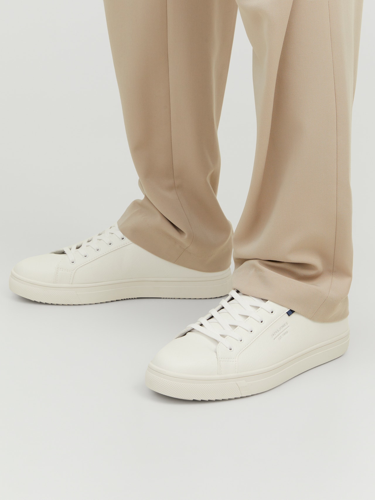 Jack & Jones Sneaker Polyester -Bright White - 12229695