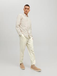 Jack & Jones Krój tapered Klasyczne spodnie -Moonbeam - 12229699