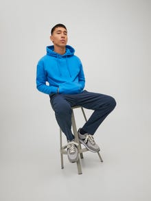 Jack & Jones Krój tapered Klasyczne spodnie -Navy Blazer - 12229699