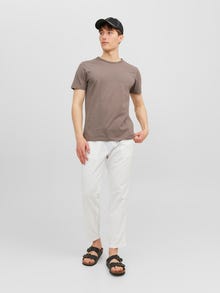 Jack & Jones Siaurėjantis kirpimas Klasikinės kelnės -White - 12229699