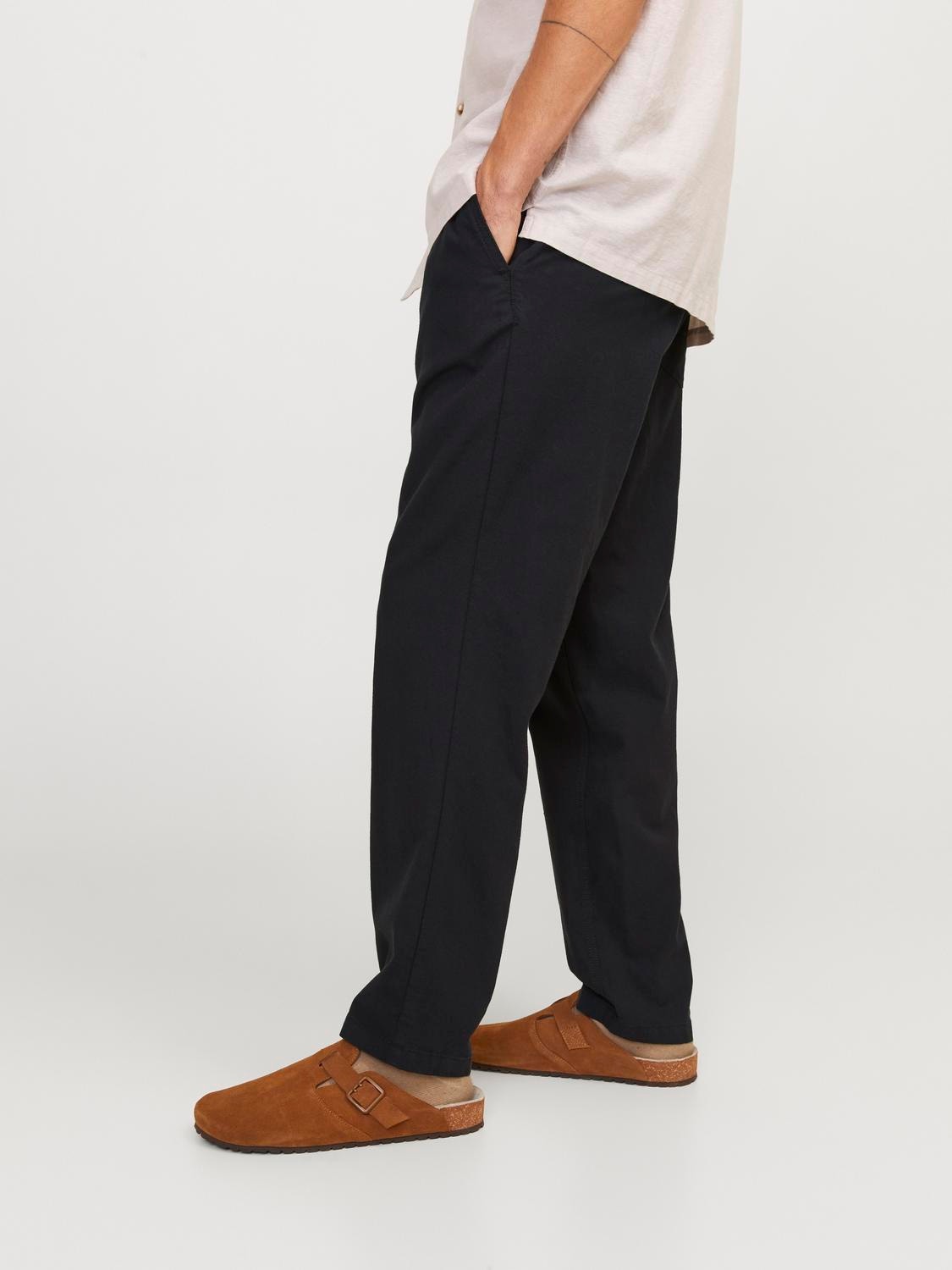Jack & Jones Tapered Fit Classic trousers -Black - 12229699