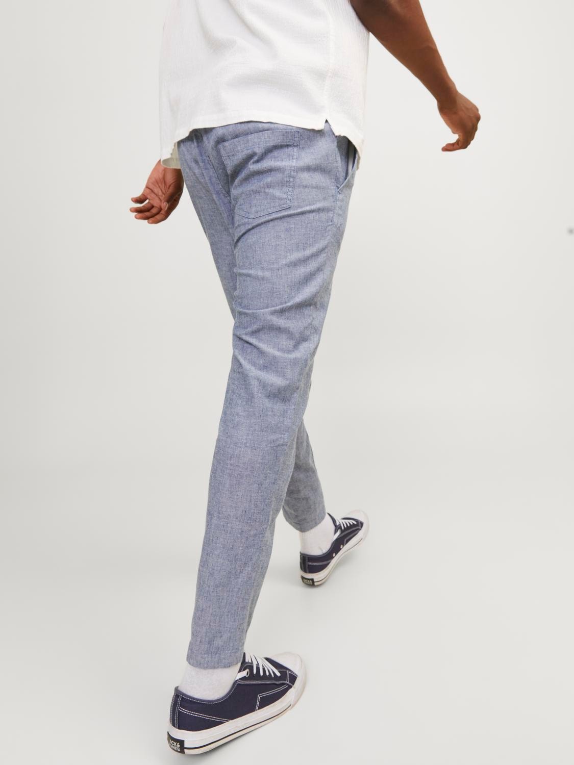 Jack & Jones Tapered Fit Classic trousers -Faded Denim - 12229699