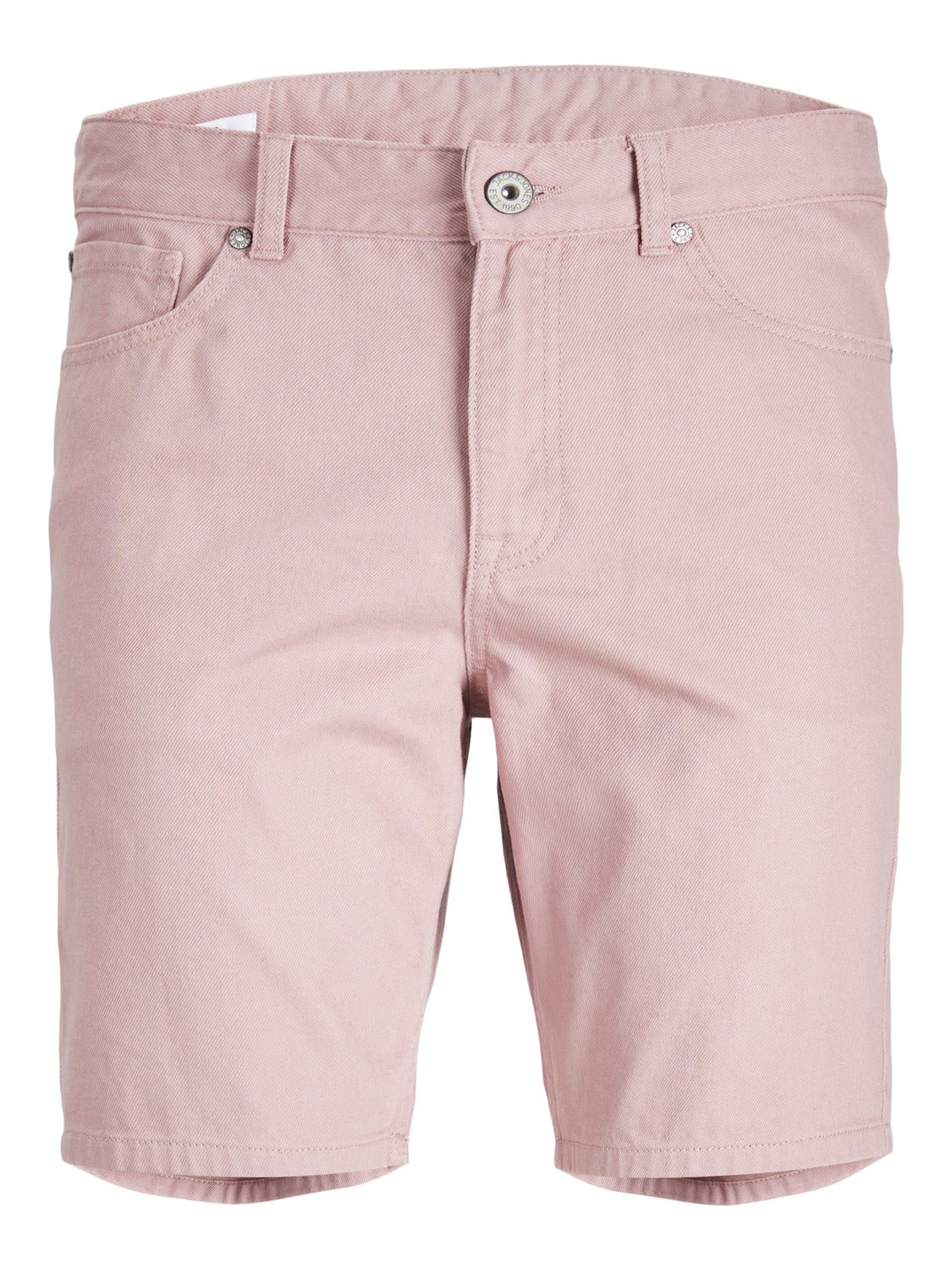 Mens pink 2025 denim shorts