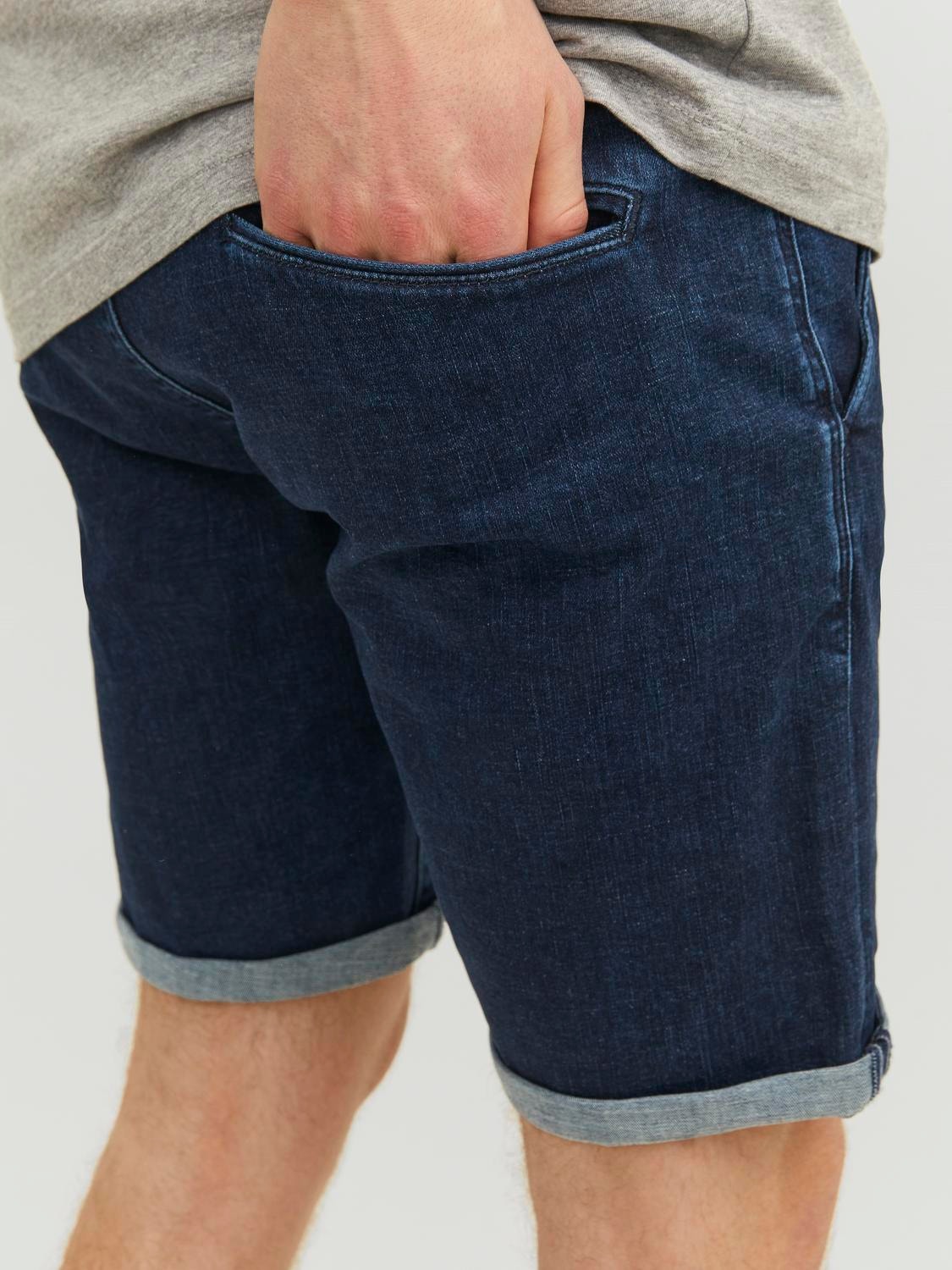 Jack & Jones Regular Fit Denim shorts -Blue Denim - 12229839