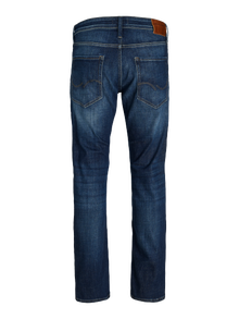 Jack & Jones JJIMIKE JJORIGINAL JOS 211 NOOS Siaurėjantys džinsai -Blue Denim - 12229855