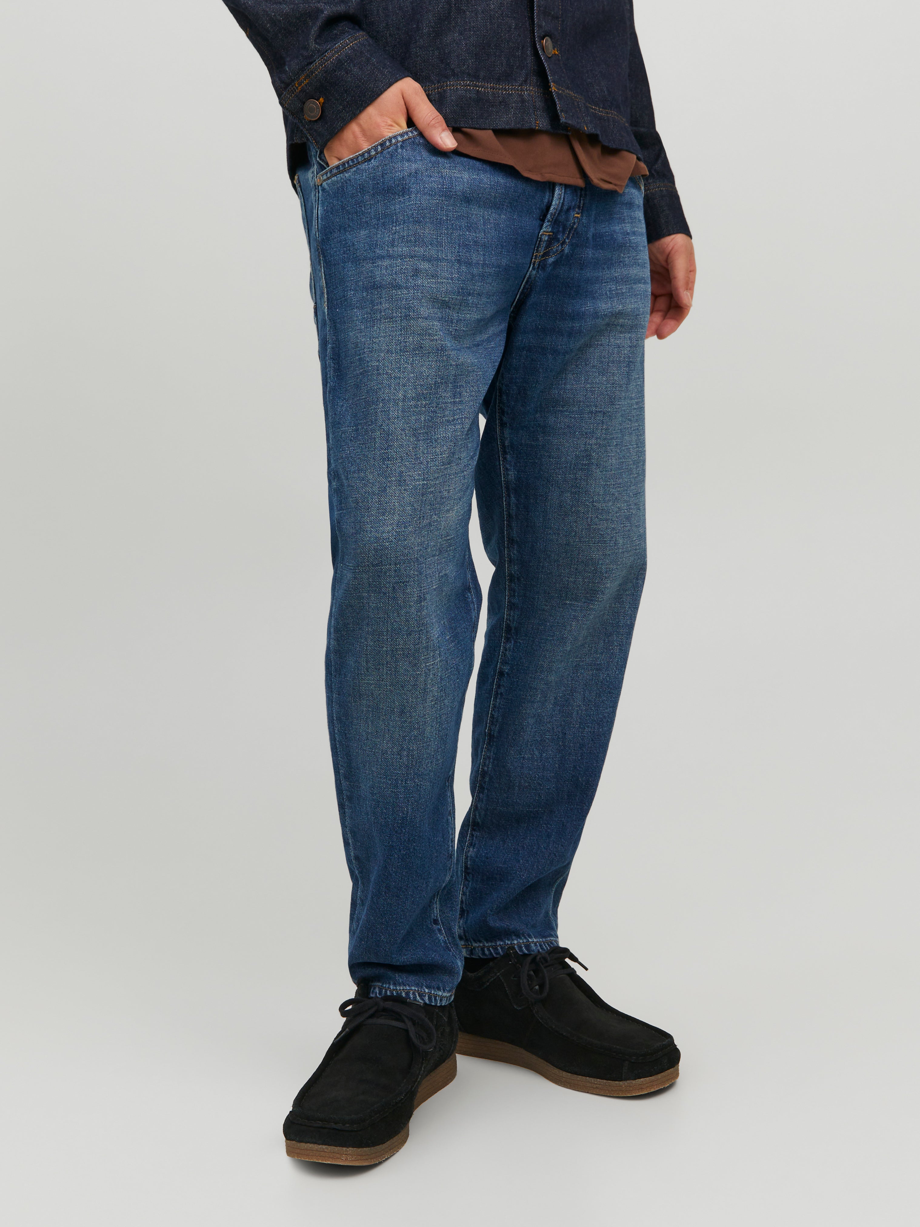 JJIFRANK JJLEEN AA 170 Tapered fit jeans with 40% discount! | Jack