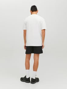 Jack & Jones Nyomott mintás Környak Trikó -White - 12229892