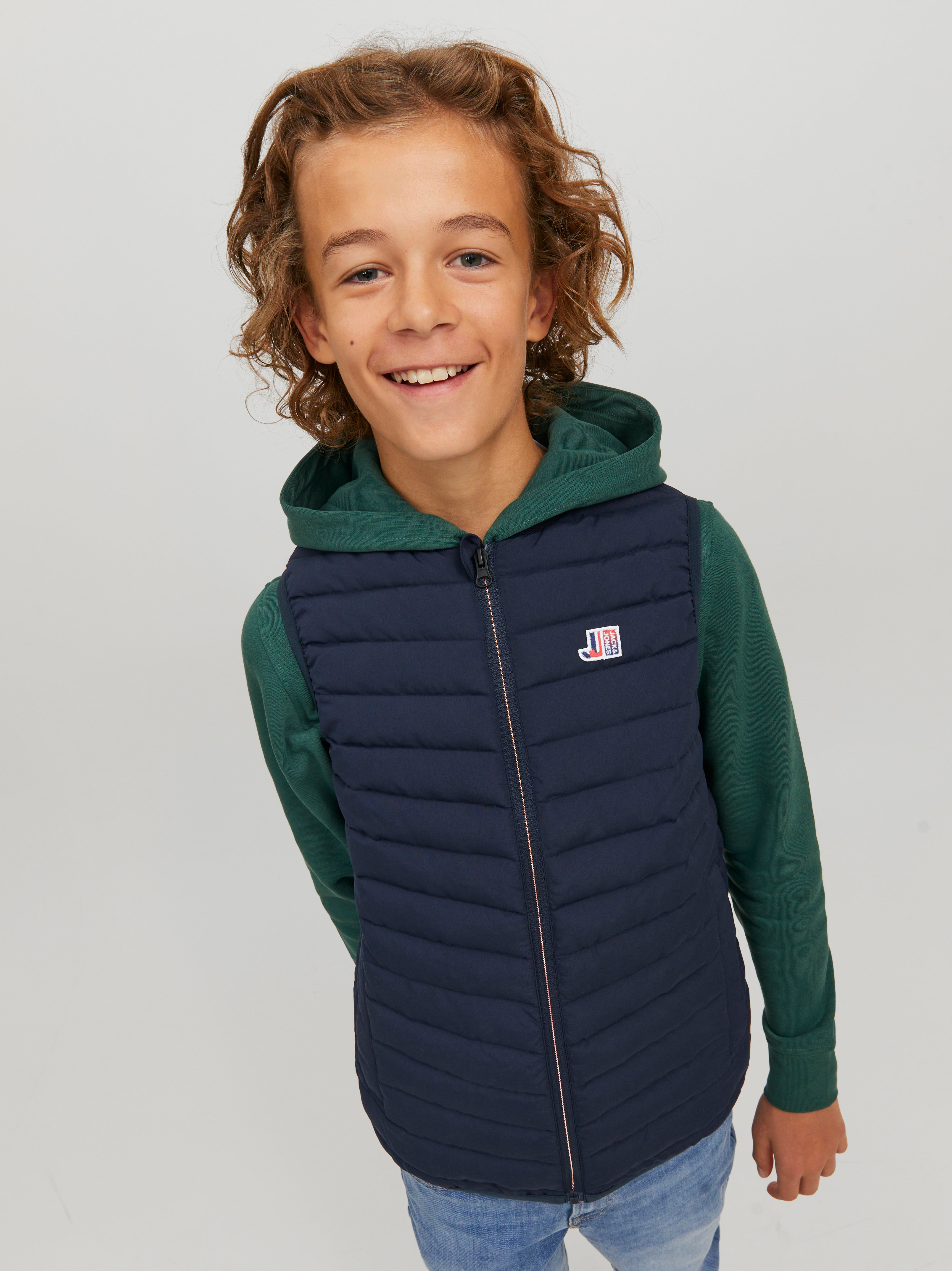 Boys sale navy gilet