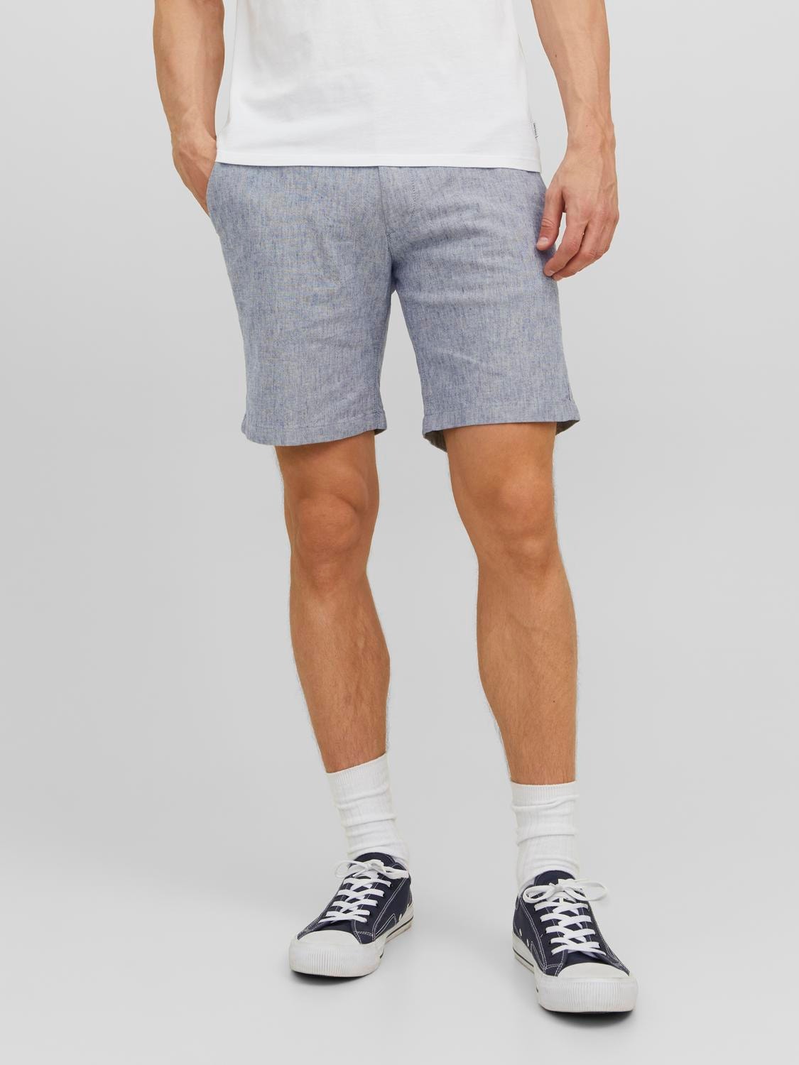 Jack & Jones Regular Fit Chino shorts -Blue Indigo - 12229988