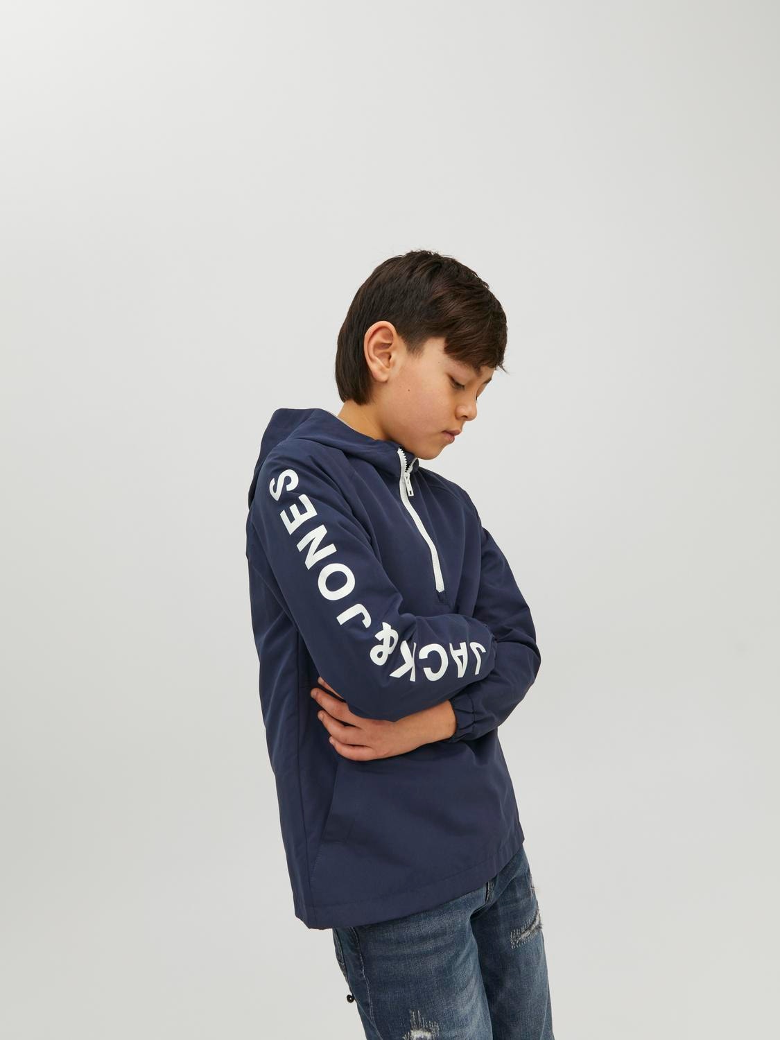 Jack & Jones Anorak Per Bambino -Navy Blazer - 12230070