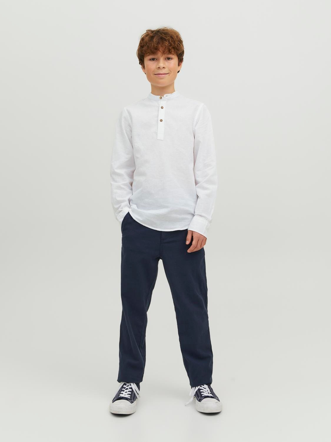 Jack & Jones Casual shirt For boys -White - 12230086