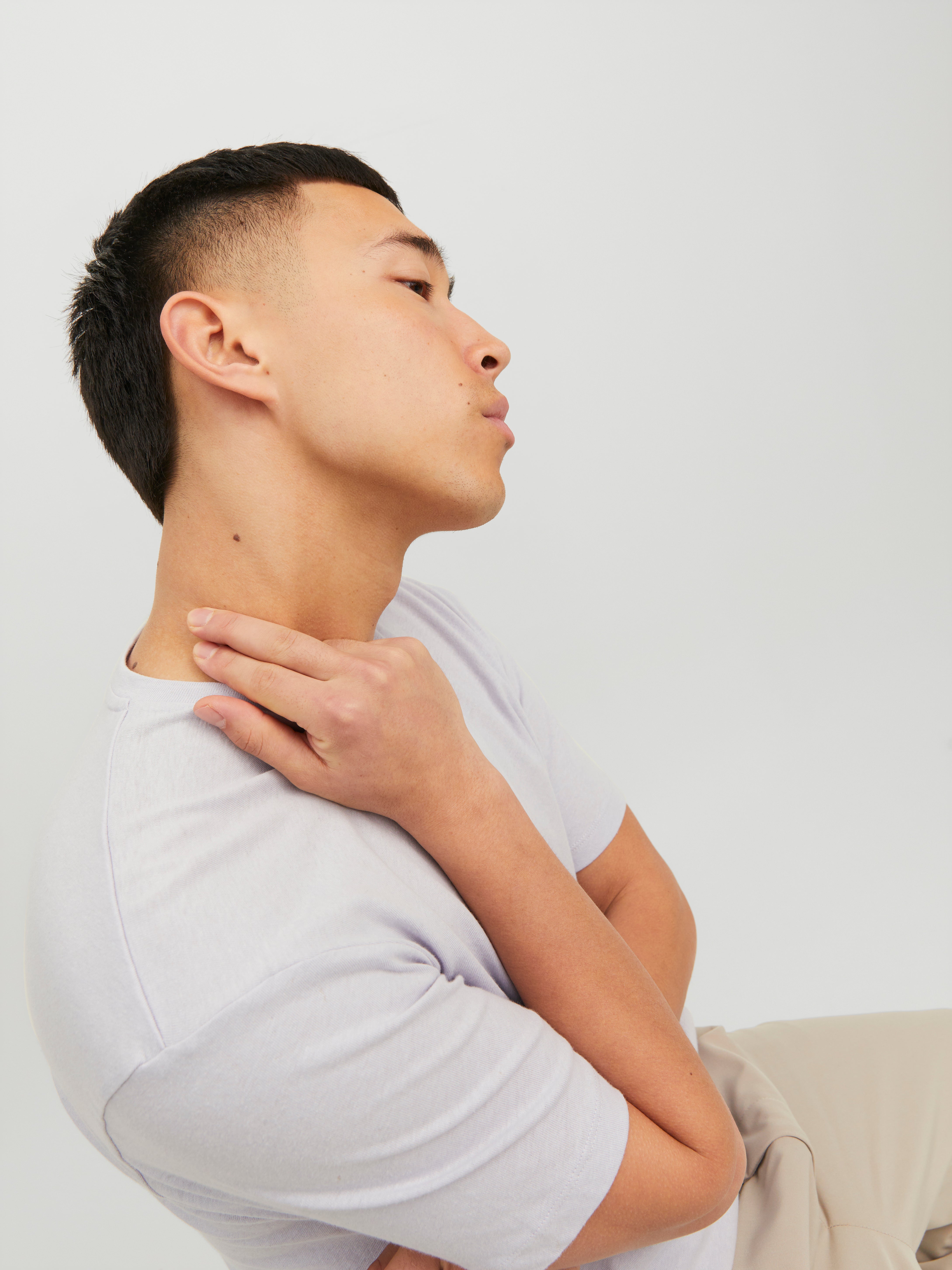 Jack & Jones Plain Crew neck T-shirt - 12230133