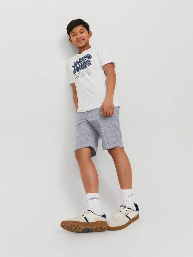 Jack & Jones Regular Fit Lühikesed puuvillased püksid Junior - 12230140