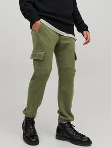 Jack & Jones Regular Fit Prakaituojančios kelnės -Deep Lichen Green - 12230285