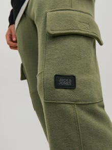 Jack & Jones Regular Fit Prakaituojančios kelnės -Deep Lichen Green - 12230285