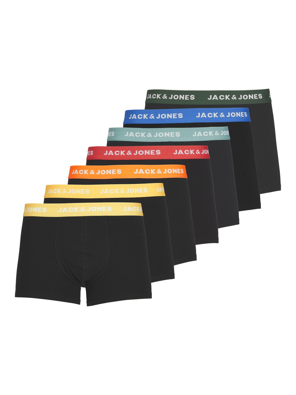 Jack & Jones 7-pack Boxershorts -Black - 12230353