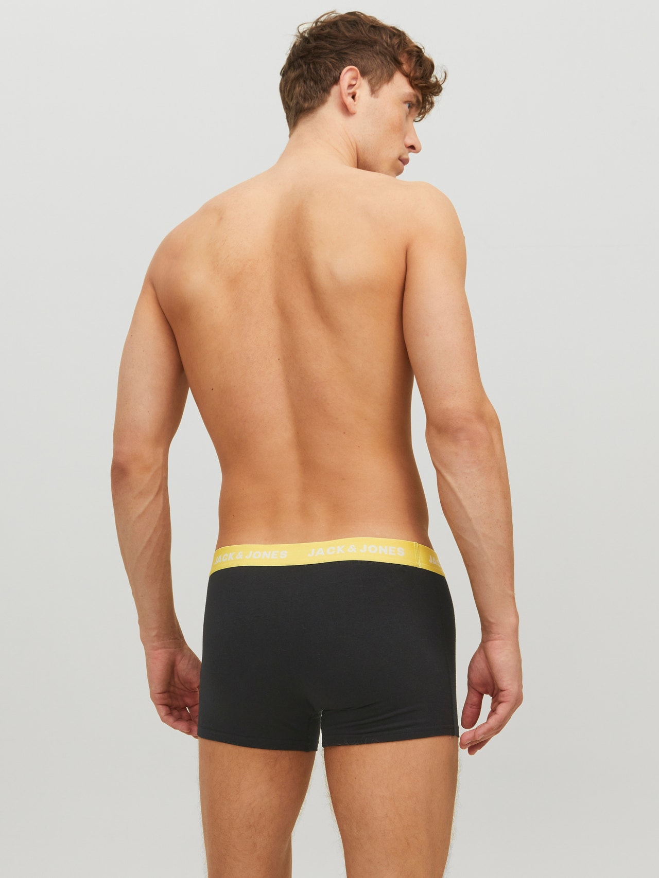 JACK & JONES Trunks 7-Pack - Slip Corti In Cotone Ed Elastan, Comodi E Essential - Foto 11