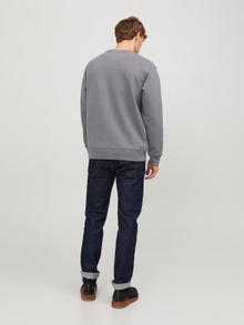 Jack & Jones RDD Felpa Girocollo Con logo -Charcoal Gray - 12230356