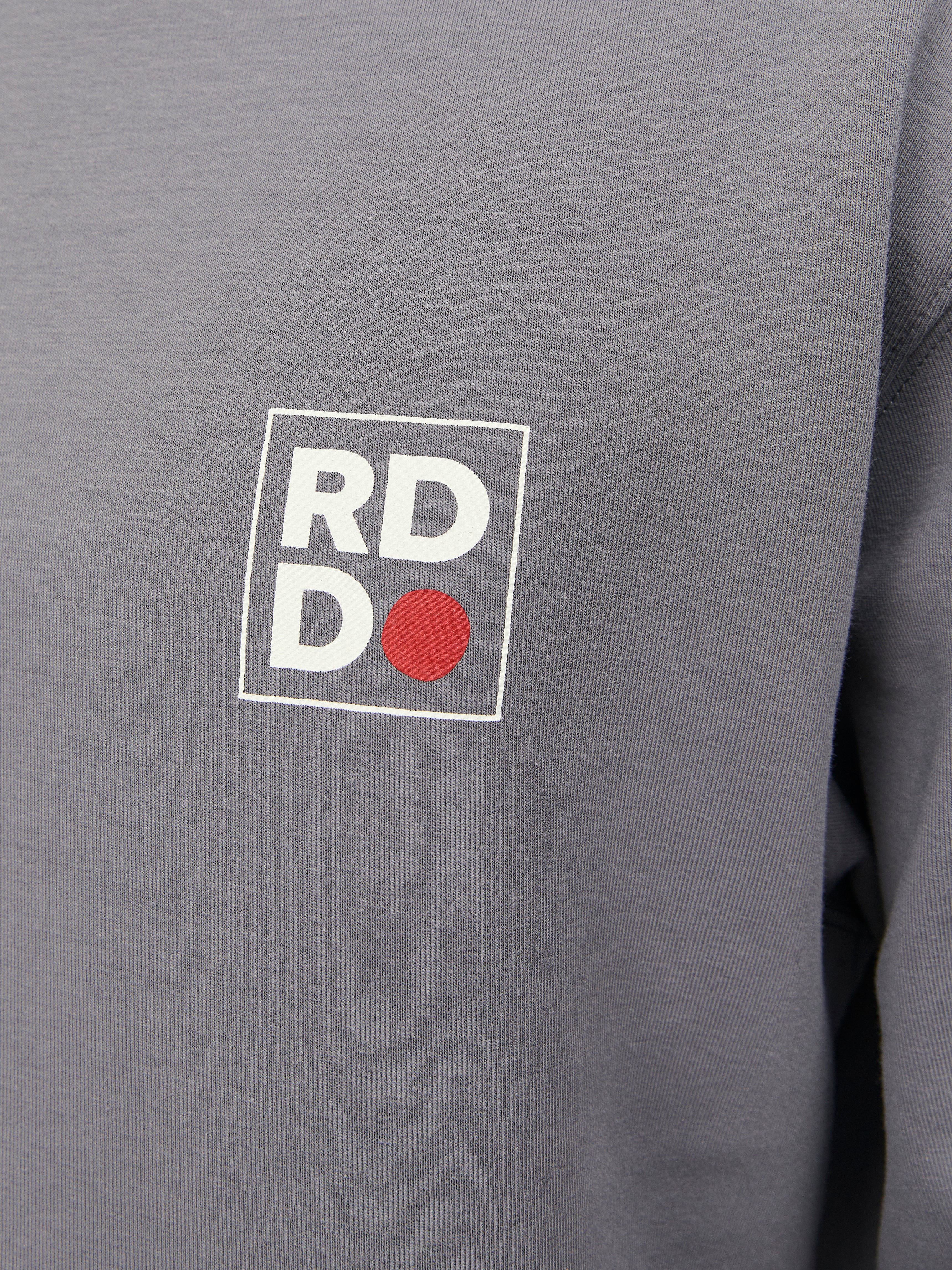 RDD Logo Sweatshirt mit Rundhals | Dunkelgrau | Jack & Jones® 
