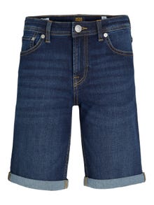 Jack & Jones Regular Fit Bermuda in jeans Per Bambino -Blue Denim - 12230491