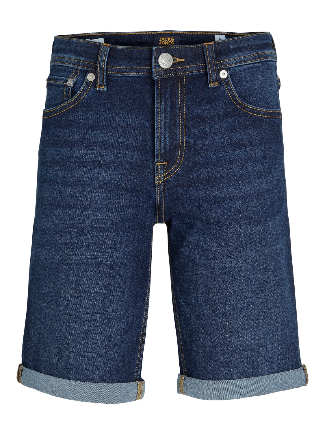 Jack & Jones Regular Fit Džínové kraťasy Junior -Blue Denim - 12230491