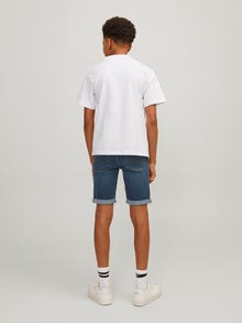 Jack & Jones Junior Regular Fit Farkkushortsit -Blue Denim - 12230491
